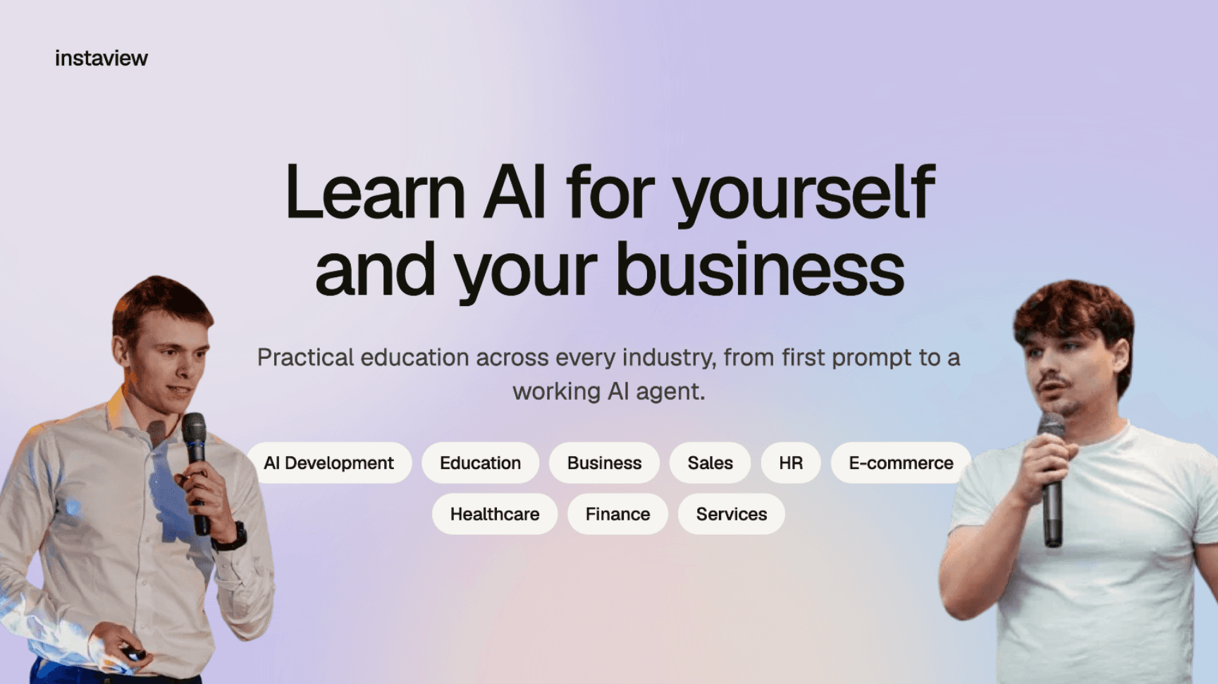 An instaview AI training session in progress